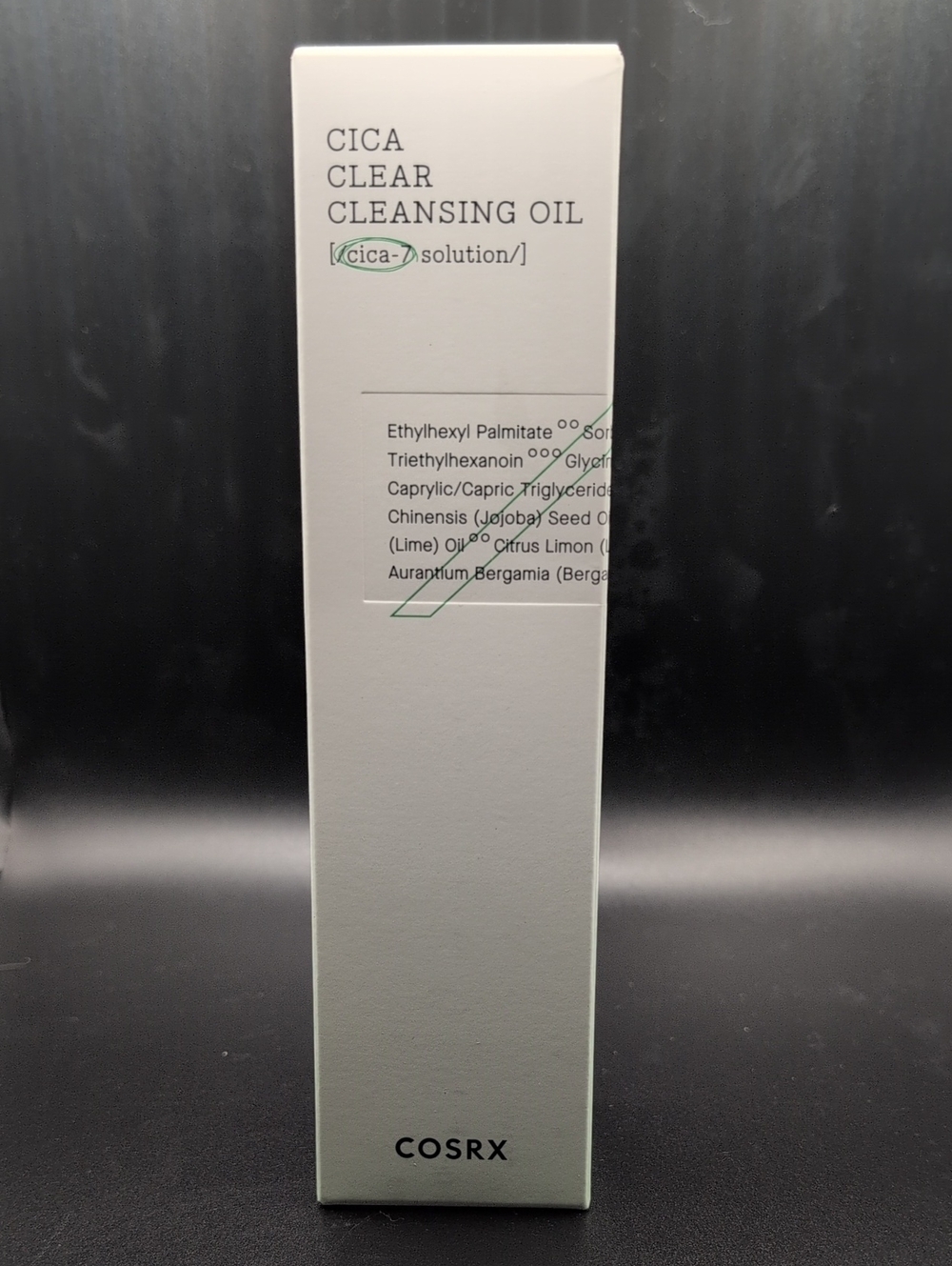 COSRX Cica Clear Cleansing Oil - White with Green Accents